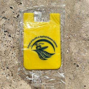 University of NC, Wilmington (UNCW) School of Health Silicone Phone Wallet